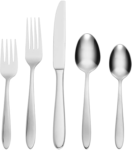 Amazon.com: Oneida H290020AL20 Satin Nocha 20 Piece Everyday